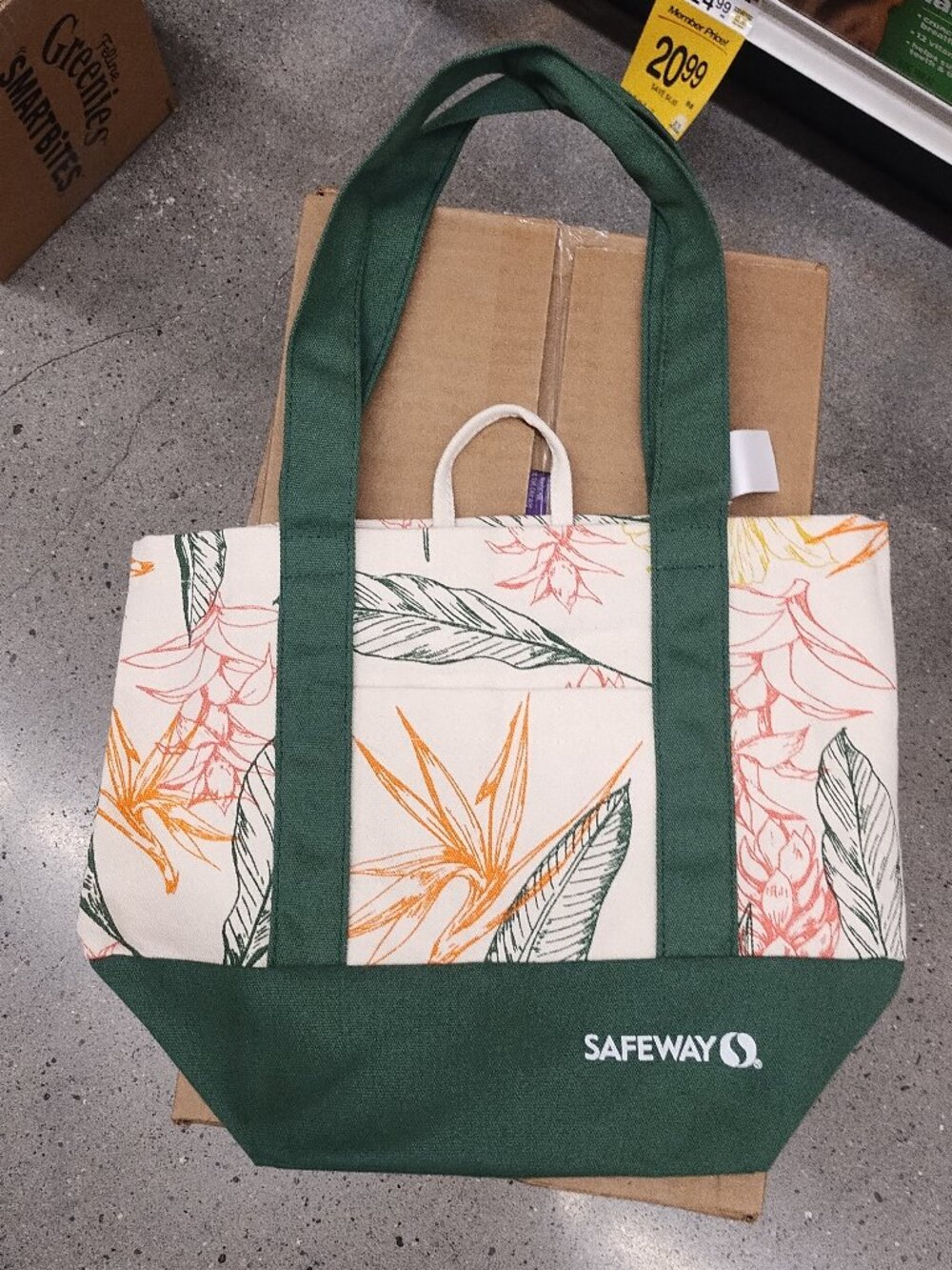 Safeway limited edition mini tote bag